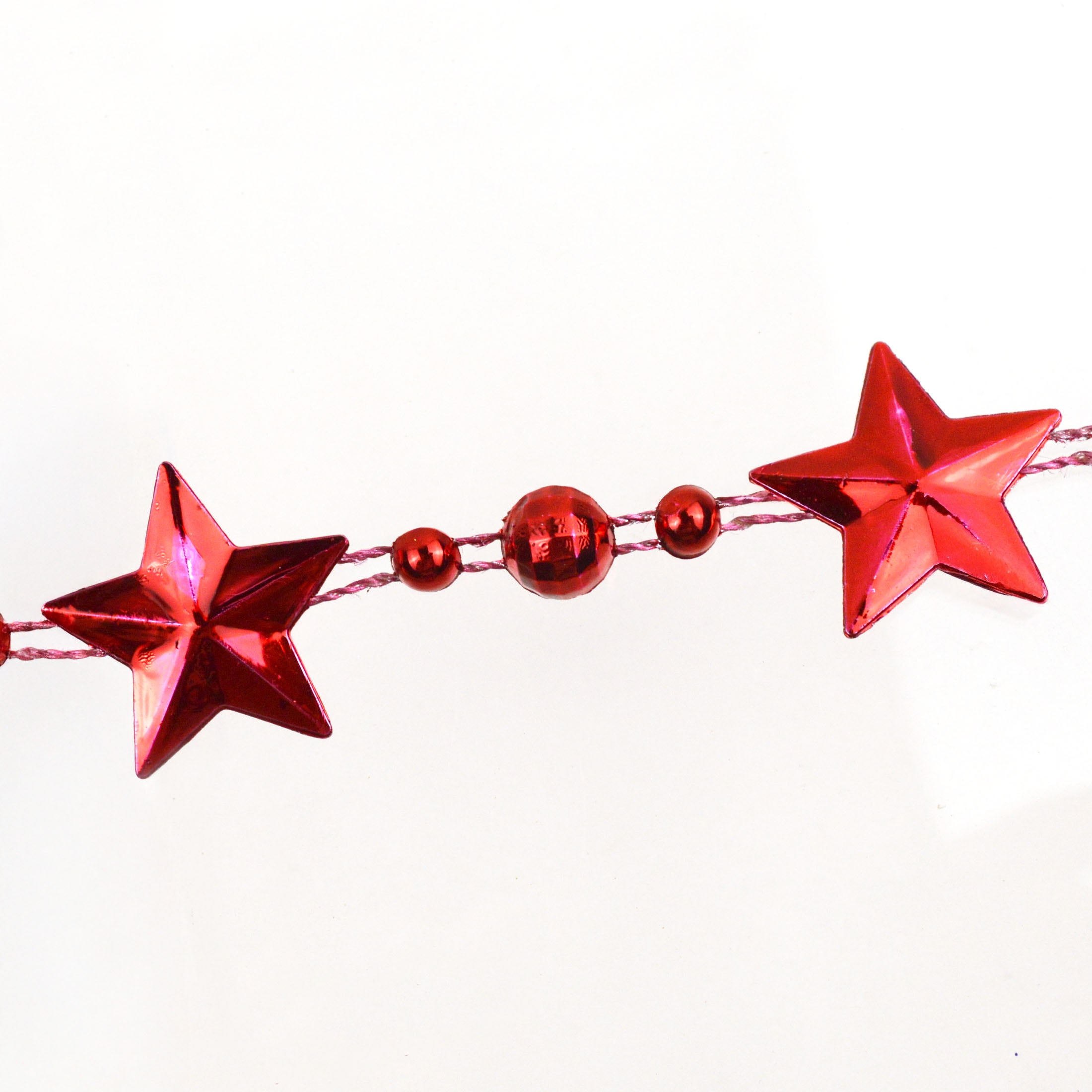 Colliers de perles rouges du Nouvel An, lot de 2, décorations festives, une façon originale de célébrer avec style, pour adultes