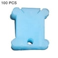 thumbnail image 1 of 100Pcs/Set Floss Bobbins Lightweight DIY Plastic Embroidery Craft Sewing Thread Boards, 1 of 8