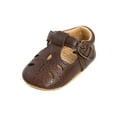thumbnail image 6 of Franhais Baby Toddler Spring Autumn Shoes Solid Color Breathable Hollow Non-slip Sole Classic Round Head Shoes, 6 of 7