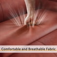 thumbnail image 5 of Furmax Electric Power Lift Leathaire Recliner Chair with Massage for Bedroom,Brown, 5 of 9