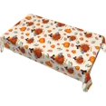 thumbnail image 2 of Thanksgiving Turkey Pumpkin Rectangle Tablecloths Fall Table Cover Washable Tablecloth for Kitchen Dining Party 60 X 84 Inch, 2 of 6