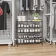 thumbnail image 4 of Zapatero de Metal de 5 Niveles, Organizador Zapatera de Acero Inoxidable, Organizador de Zapatos de Acero Inoxidable de Fácil de Montar, Ahorro de Espacio, para Sala de Estar, Dormitorio, 4 of 6