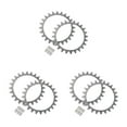 thumbnail image 2 of Ruiboury Lawnmower Spikes With Robotic Wheel Spikes Silver Rustproof Easy 3Set, 2 of 6