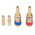 thumbnail image 1 of Welding Quick Connector, 2 Sets Quick Connecting Welder Water Adapter Durable Brass No Leakage  For TIG MIG, 1 of 8