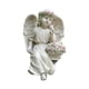 thumbnail image 2 of Estatua de ángel, lámpara solar, coleccionable, resina, artesanía moderna, regalo ideal, figura de ángel 145 cm x 133 cm x 21 cm, 2 of 9