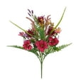 thumbnail image 4 of Mainstays 18 inches Indoor Artificial Plumeria Mix Bush, Fuchsia Color., 4 of 8