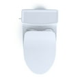 thumbnail image 3 of TOTO® Aimes® One-Piece Elongated 1.28 GPF Toilet with CEFIONTECT® and SoftClose® Seat, WASHLET®+ Ready, Cotton White - MS626234CEFG#01, 3 of 3