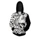 thumbnail image 2 of Sudadera con capucha informal para hombre, sudadera con capucha con estampado de calavera para otoño, sudadera con capucha y cremallera para hombre, ropa de calle Harajuku para hombre, 2 of 5