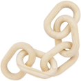 thumbnail image 1 of Wood Chain Pendant Wall Desktop Wood Knot Home Office Wall Hanging Ornament, 1 of 3