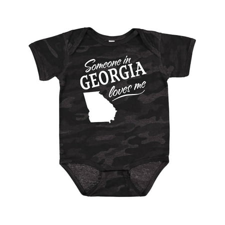 

Inktastic Someone in Georgia Loves Me Gift Baby Boy or Baby Girl Bodysuit