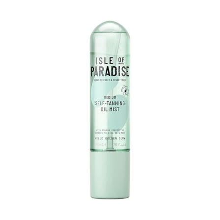 Isle of Paradise Self Tanning Oil Mist - Color Correcting Self Tan Spray, Vegan, Cruelty Free, 6.76 Fl Oz NEW