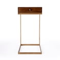 thumbnail image 6 of Alec 1 Drawer C Shaped End Table in Medium Brown  5643140, 6 of 8
