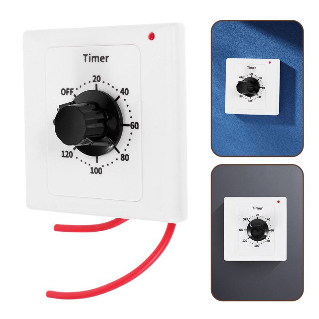 BRIGHTFUFU Interrupteur Programmable avec Minuterie Numérique 1 Pce pour Usage à Court Terme