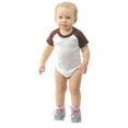 thumbnail image 4 of MONAG Short Sleeve Baseball Raglan Bodysuit, 4 of 4