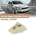 thumbnail image 2 of Unique Bargains Plastic Sun Visor Support Clip Retainer No.191857559 for Volkswagen Rabbit 1979-1984 Beige, 2 of 7