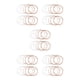 thumbnail image 1 of Cuerdas de guitarra eléctrica Naiovety 12 piezas Alambre de recubrimiento Hexagonal Núcleo de cobre, 1 of 6