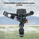 thumbnail image 4 of Aspersor de brazo basculante giratorio de 360 grados | Rosca externa de plástico para riego de jardines y césped que ahorra agua, 4 of 6