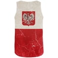 thumbnail image 2 of Distressed Grunge Polish Crest Flag All Over Mens Tank Top Multi MD, 2 of 2