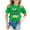 A-Green, variant on Hihipz Toddler Girl's Easter Tshirt Letter Graphic Fashion Crew Neck Short Sleeve Outdoor Leisure T-Shirt,Sizes 3-4T