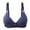 Navy, variant on CAICJ98 Bras for Women Seamless Supportive Wireless No Underwire Push Up Bras Full Coverage Bralette Comfort T-Shirt Bra Pink,36