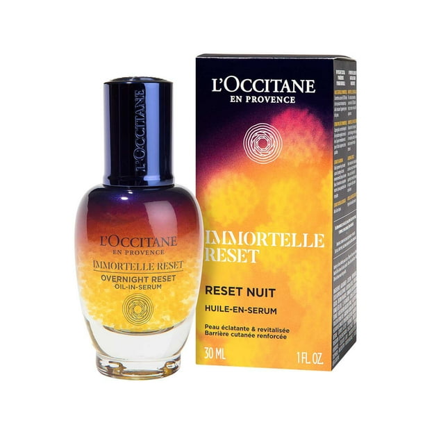 アイケア L'Occitane Immortelle Reset Oil-in-Serum L'Occitane Immortelle Reset Overnight Oil-In-Serum 1 oz
