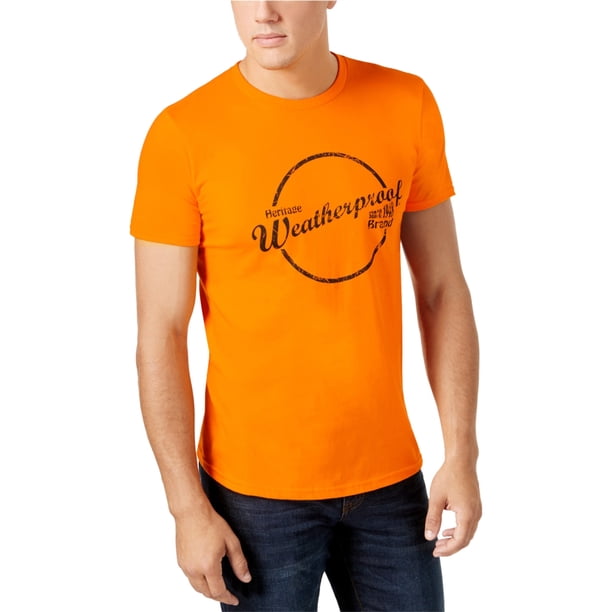 Camiseta gráfica Weatherproof Big Sur Vintage resistente a la intemperie para hombre naranja XX-Large