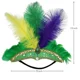 thumbnail image 5 of Corona de cristal de carnaval, tocados de plumas, tocado de plumas, accesorios de Mardi Gras, diadema de Halloween de Flapper de los años 20 para mujer, 5 of 5
