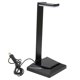 thumbnail image 3 of Soporte Para Auriculares, Protección De Seguridad Con Luz LED RGB, Soporte Para Auriculares Para Juegos, Ignífugo Para Jugadores, 3 of 8