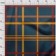 thumbnail image 2 of oneOone Viscose Chiffon Fabric Madras Check Decor Fabric Printed BTY 42 Inch Wide, 2 of 4