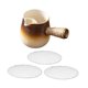 thumbnail image 3 of Tetera de cerámica de 500 ml, tetera de porcelana para hervir agua caliente con filtro de té para Estilo B, 3 of 9