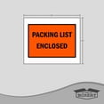 thumbnail image 2 of The Boxery Clear Adhesive Backloading (Full Face) Packing List Enclosed Envelopes, 4 1/2x5 1/2", 1000 Count, 2 of 6