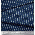 thumbnail image 2 of Soimoi Velvet Fabric Triangle Shirting Print Sewing Fabric Yard 58 Inch Wide, 2 of 3