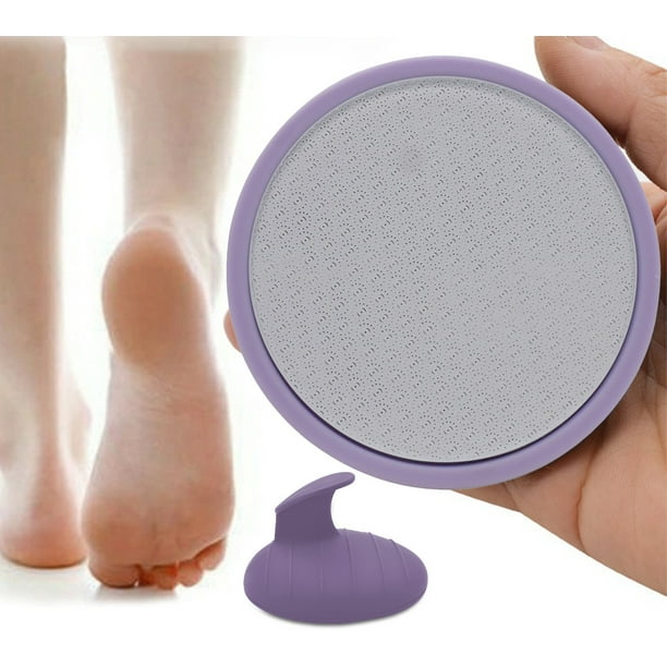 Lima de vidrio para pies, removedor de callos, para la ducha, removedor de piel muerta, pulidor de pies para pedicura, para pies suaves.