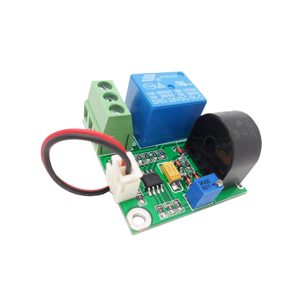 DC 24V Relay AC Current Sensor Module Detection Module 10A Switch Output 