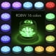 thumbnail image 2 of Lámpara de piscina Tomshine Tomshine 13 luces LED para piscina subacuática con control remoto RF con pilas RGBW Lámpara sumergible de 16 colores Magnety y ventosas Montaje IP68 Luz de estanque imperme Tomshine Lámpara de piscina, 2 of 7