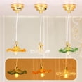 thumbnail image 4 of 1/12 Scale Dollhouses Chandelier Miniature Furniture Pretend Play for Kids Doll House Furniture Model for Dollhouses, 4 of 6