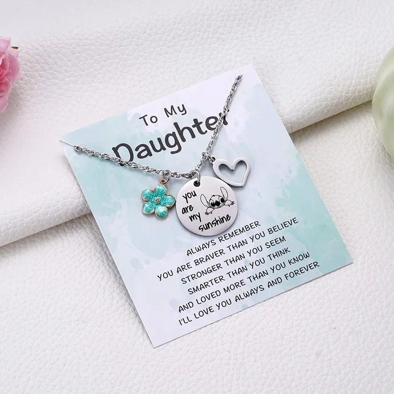 You are my sunshine mother daughter necklace deals