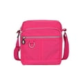 thumbnail image 6 of PULLIMORE Waterproof Nylon Crossboby Bags for Women Casual Zipper Shoulder Purse Messenger Bag Handbag (Rose Red), 6 of 9