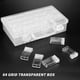 thumbnail image 3 of Caja Transparente De 64 Rejillas, Contenedores De Almacenamiento, Contenedor De Almacenamiento De Cuentas, Accesorios De Pintura De Diamantes, Caja De Almacenamiento De 64 Ranuras Yuarrent HA019769-00, 3 of 5