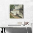 thumbnail image 2 of ARTCANVAS Gray Weather - Grande Jatte 1888 Canvas Art Print by Georges Seurat - Size: 18" x 18" (0.75" Deep), 2 of 9