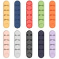 thumbnail image 1 of yingyy Cable Organizer Silicone USB Cable Winder Desktop Tidy Management Clips Cable Holder, 1 of 6