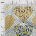thumbnail image 2 of oneOone Cotton Flex Light Yellow Fabric Florals Craft Projects Decor Fabric Printed By The Yard 40 Inch Wide, 2 of 6