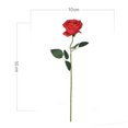 thumbnail image 5 of Height 50cm Wedding Rose Single Branch One Flower White Rose Decorative Rose Valentine'S Day Gift Imitation Flower Silk Rose, 5 of 5