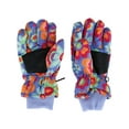 thumbnail image 3 of CTM Kids' Print Design Winter Ski Gloves by Wootie, 3 of 5