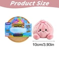thumbnail image 3 of Plush Dumpling Decoration, Soft Collectible Ornament with Carry Case, Cute Stuffed Display Piece for Shelf, Desk and Home Decor, 3 of 7
