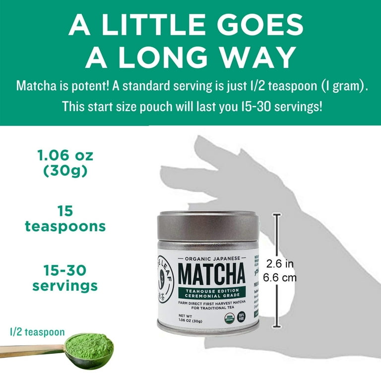 Organic Ceremonial Matcha - Teahouse Edition