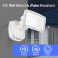 thumbnail image 3 of Reflector LED exterior AWSENS de 26 W con encendido al anochecer y apagado al amanecer, 3 of 8