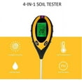 thumbnail image 2 of nipocaio 4 In 1 Soil Tester - Soil Moisture Meter - Soil Moisture Sensor - Soil Moisture Sensor - Exposure Sensor For Plant Soil, Garden, Farm, Lawn (1 Piece), 2 of 4