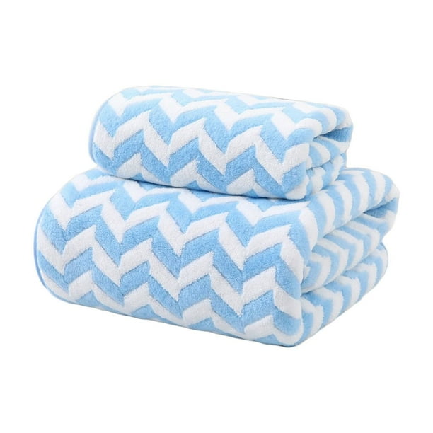 Yhmxh Decoración del baño Juego de toallas de lino suave de 2 piezas: 1 toalla de baño y 1 toallita. Toallas para baño para adultos, muy absorbentes. Gabinete de almacenamiento de baño