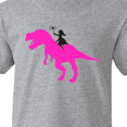 thumbnail image 4 of Inktastic Princess Riding Her T-Rex Youth T-Shirt, 4 of 5